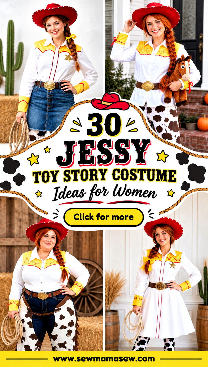 30 Jessy Toy Story Costume Ideas for Women - 30 Jessy Toy Story Costume Ideas for Women