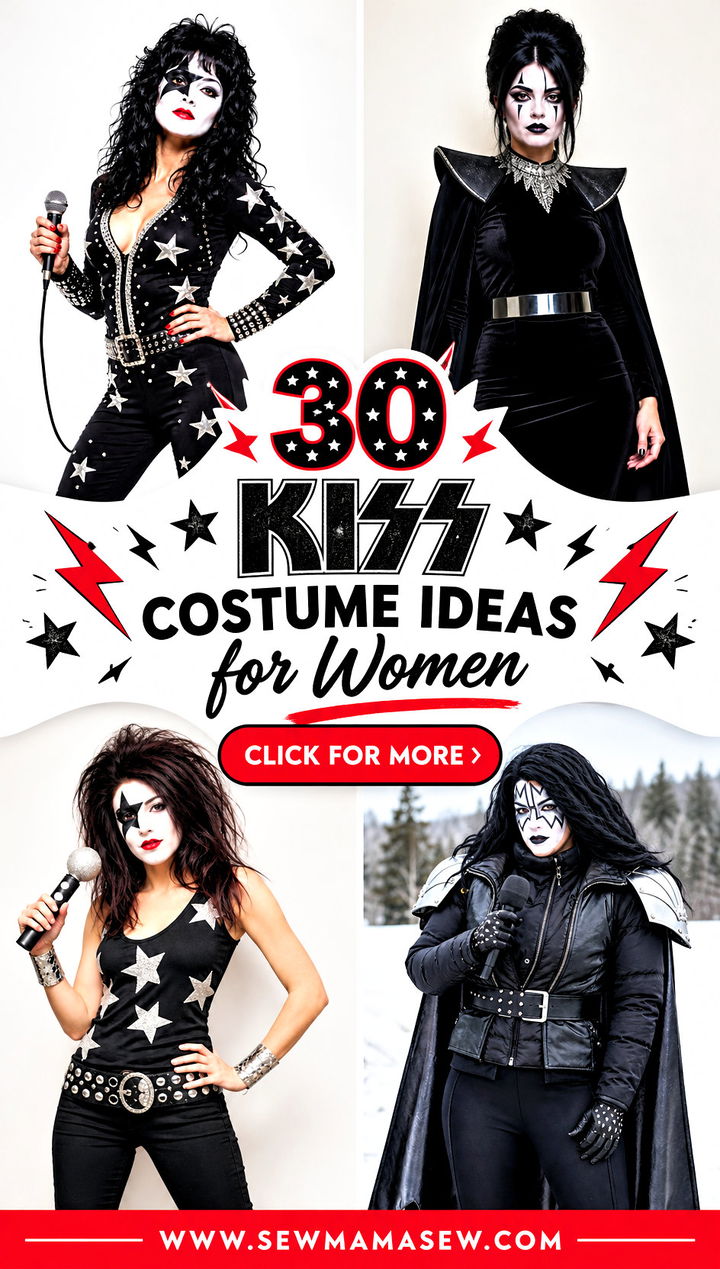30 Kiss Costume Ideas for Women - 30 Kiss Costume Ideas for Women
