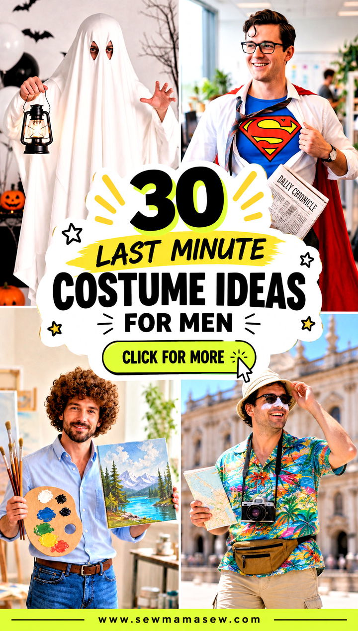 30 Last Minute Costume Ideas for Men - 30 Last Minute Costume Ideas for Men