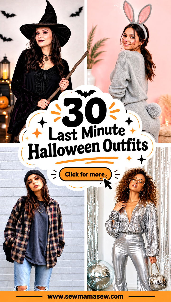 30 Last Minute Halloween Outfits - 30 Last Minute Halloween Outfits