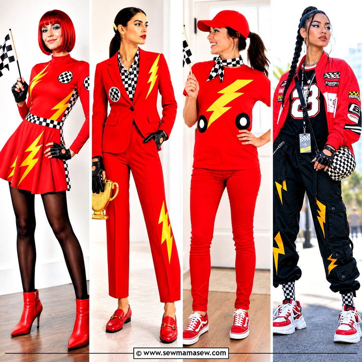 30 Lightning McQueen Costume Ideas for Women: Fun Race-Day Looks