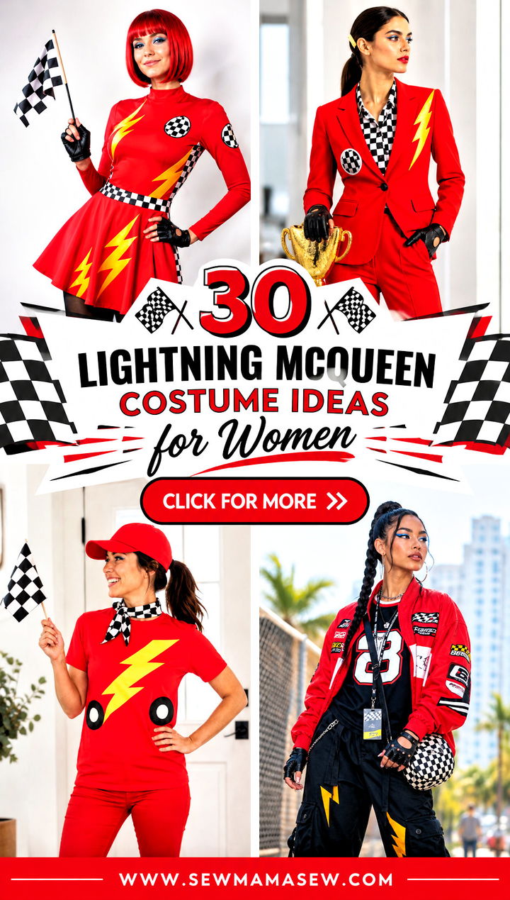 30 Lightning Mcqueen Costume Ideas for Women - 30 Lightning Mcqueen Costume Ideas for Women