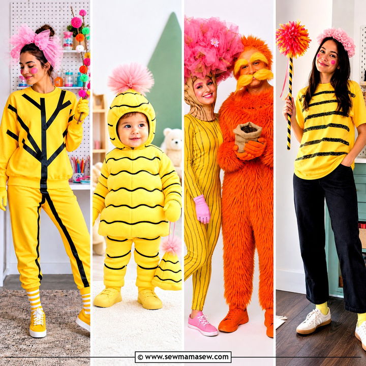 30 Lorax Tree Costume Ideas for Whimsical DIY Group Looks