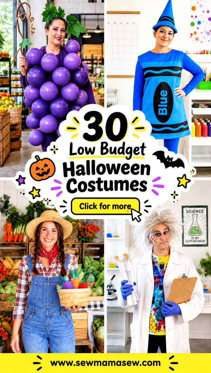 30 Low Budget Halloween Costumes - 30 Low Budget Halloween Costumes