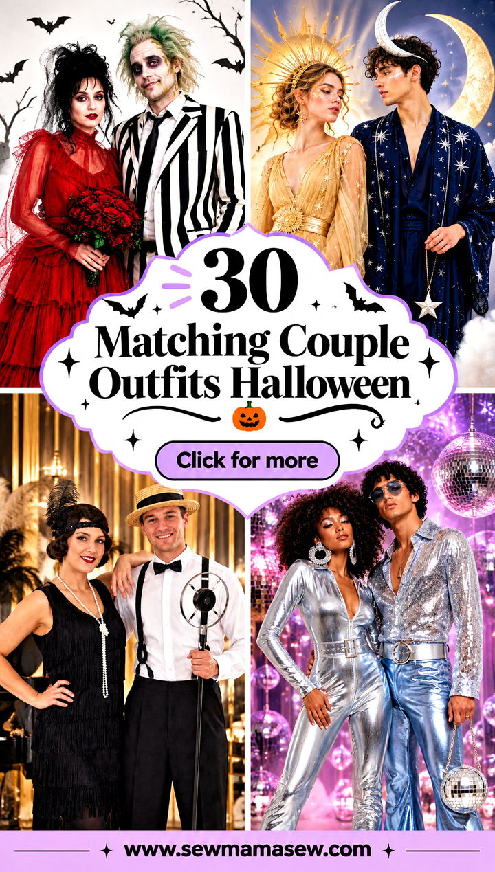 30 Matching Couple Outfits Halloween - 30 Matching Couple Outfits Halloween