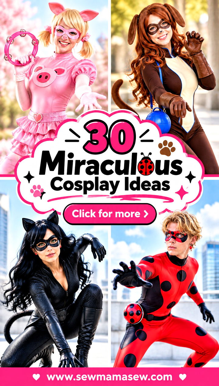 30 Miraculous Cosplay Ideas - 30 Miraculous Cosplay Ideas