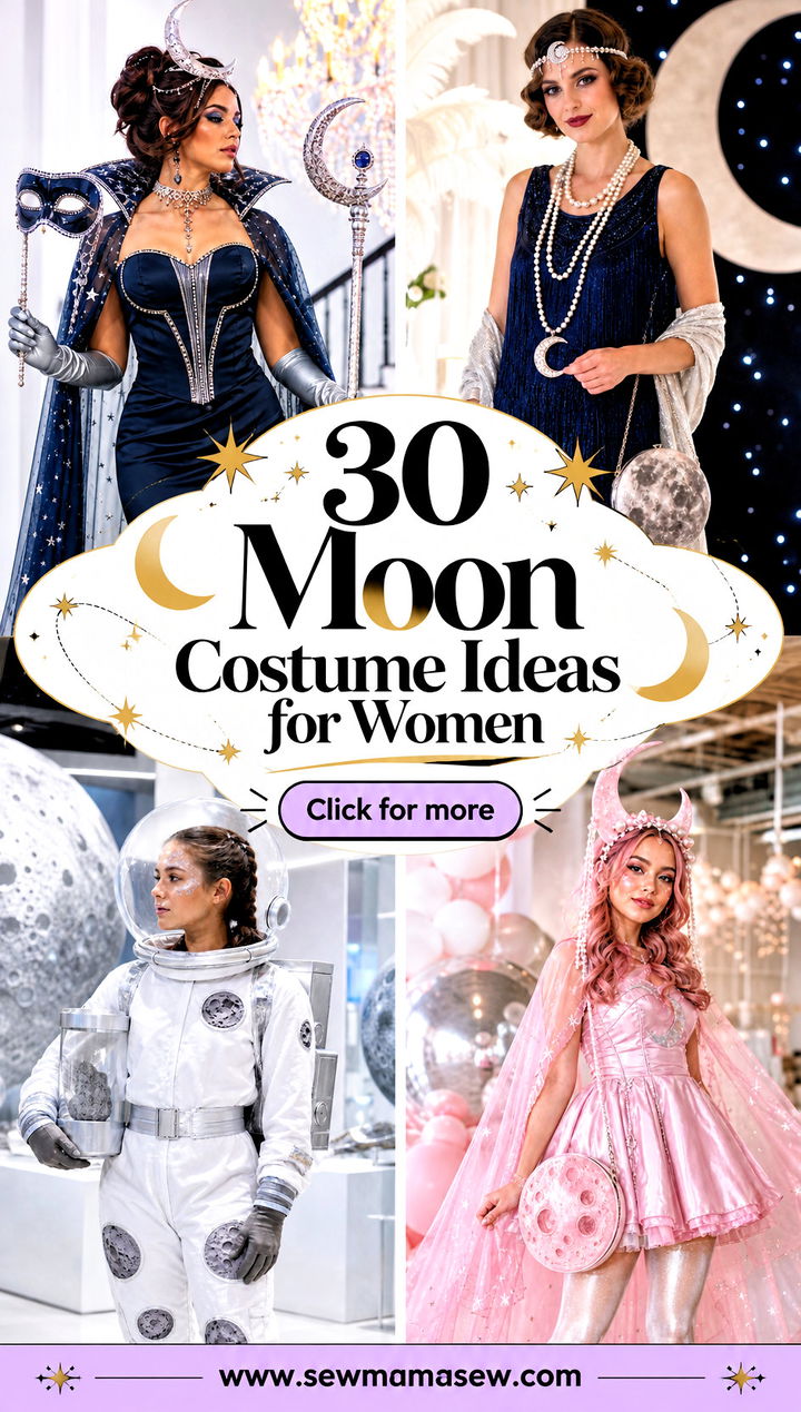 30 Moon Costume Ideas for Women - 30 Moon Costume Ideas for Women