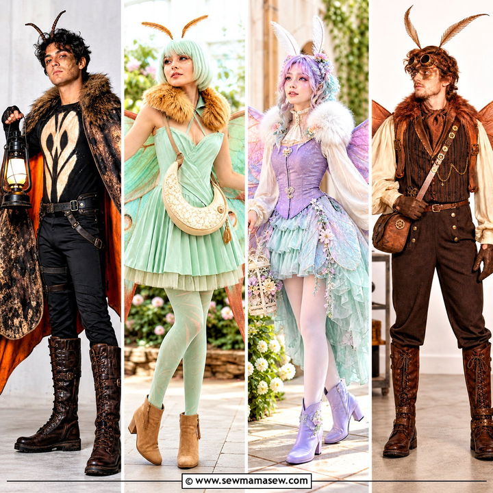 30 Moth Cosplay Ideas for Enchanting Fantasy Convention Looks