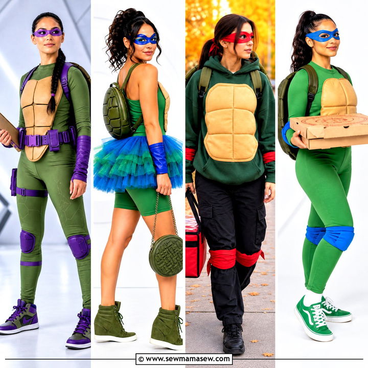 30 Ninja Turtle Costume Ideas for Women: Fun Halloween Looks