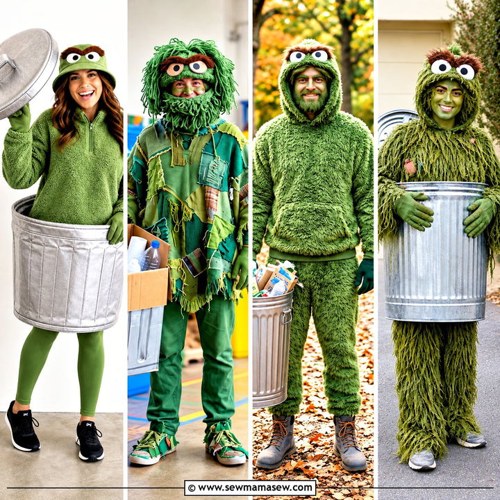 30 Oscar the Grouch Costume Ideas: Playful DIY Looks for Fans