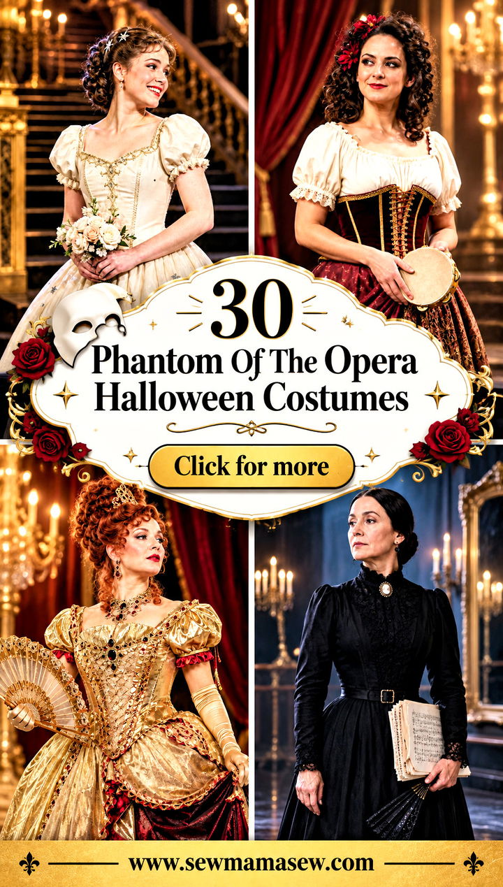 30 Phantom Of The Opera Halloween Costumes - 30 Phantom Of The Opera Halloween Costumes