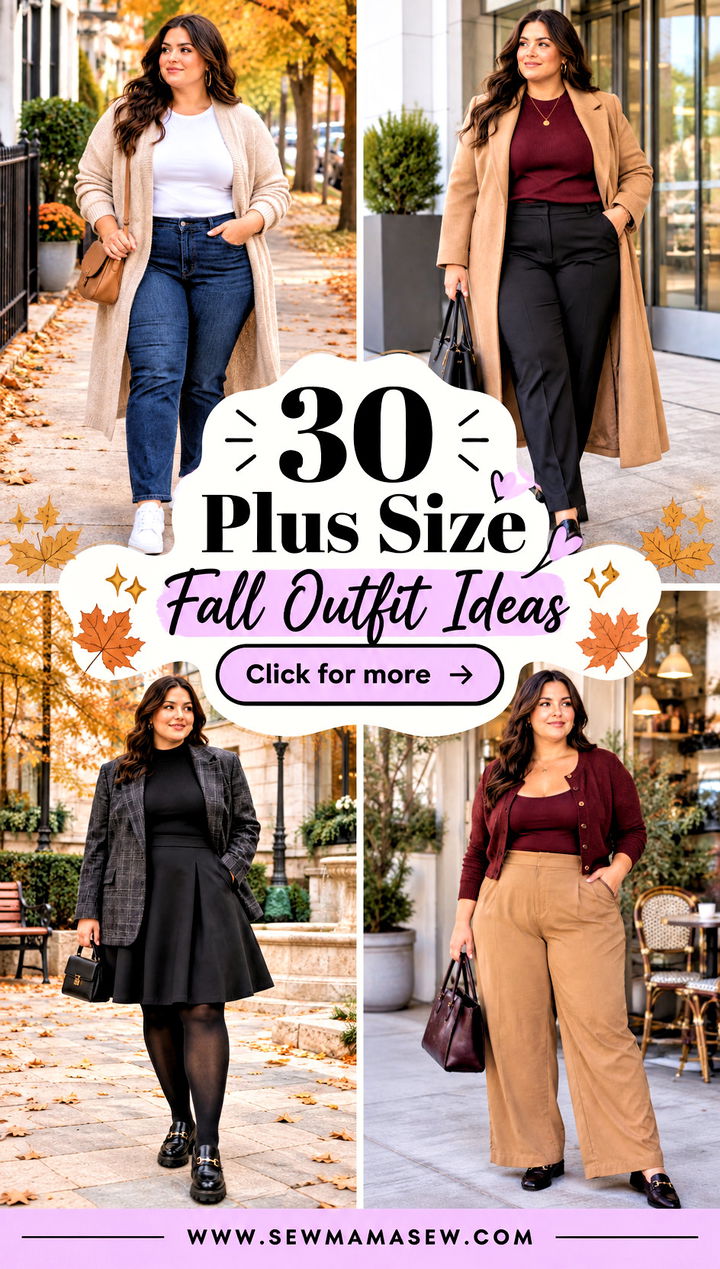 30 Plus Size Fall Outfit Ideas for Cozy Confident Style - 30 Plus Size Fall Outfit Ideas for Cozy, Confident Style