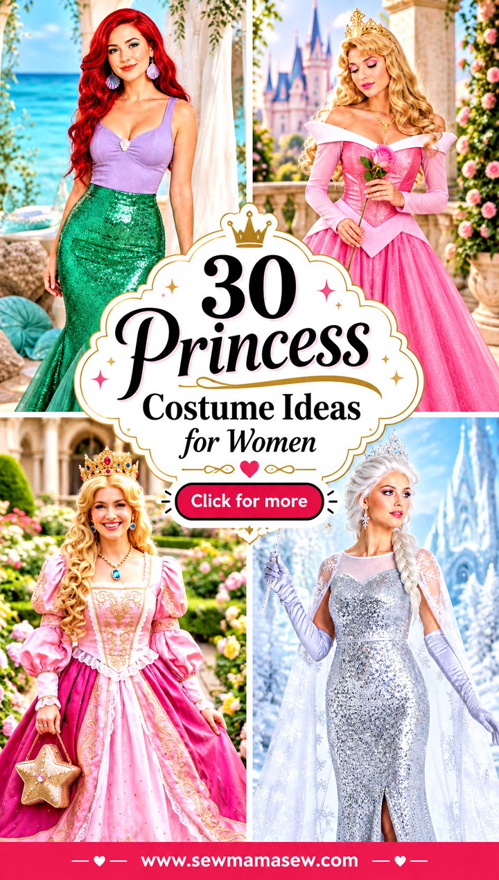 30 Princess Costume Ideas for Women - 30 Princess Costume Ideas for Women