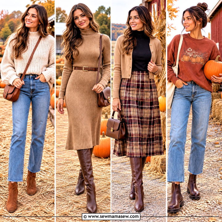 30 Pumpkin Patch Outfit Ideas for Cute, Cozy Fall Photos