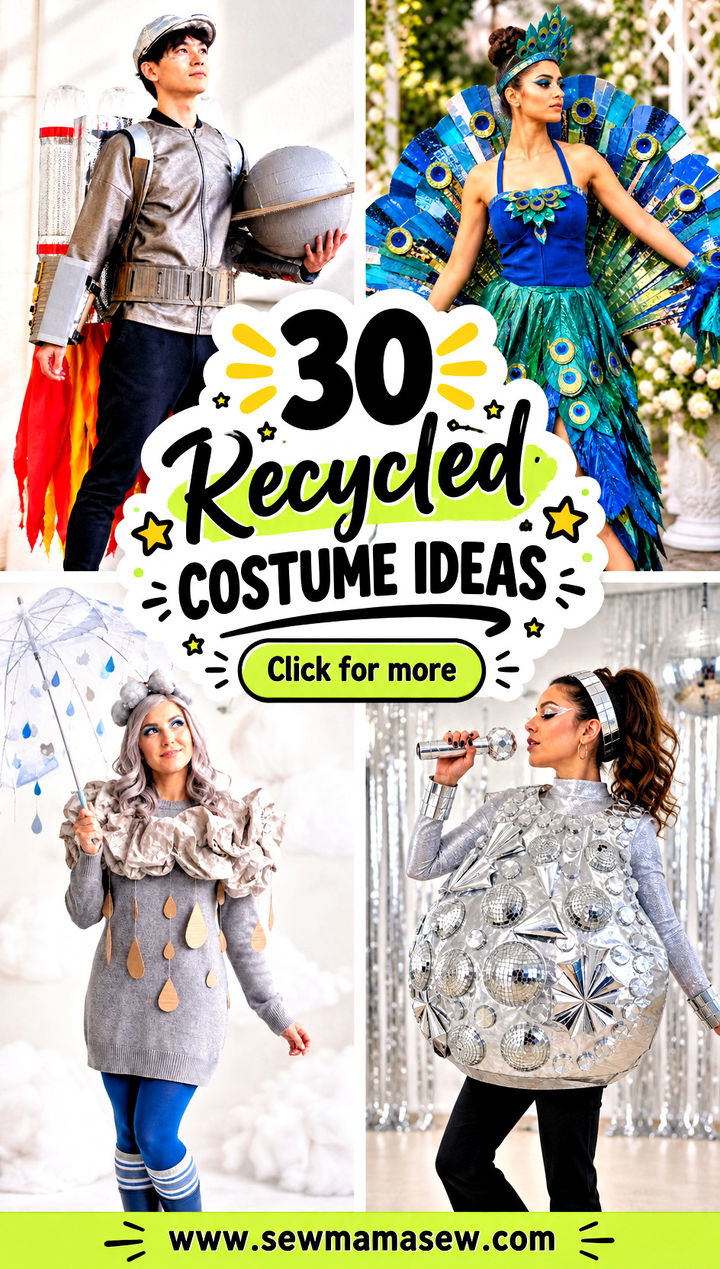 30 Recycled Costume Ideas - 30 Recycled Costume Ideas