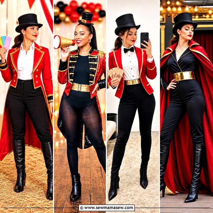 30 Ring Master Costume Ideas for Women: Bold Halloween Looks