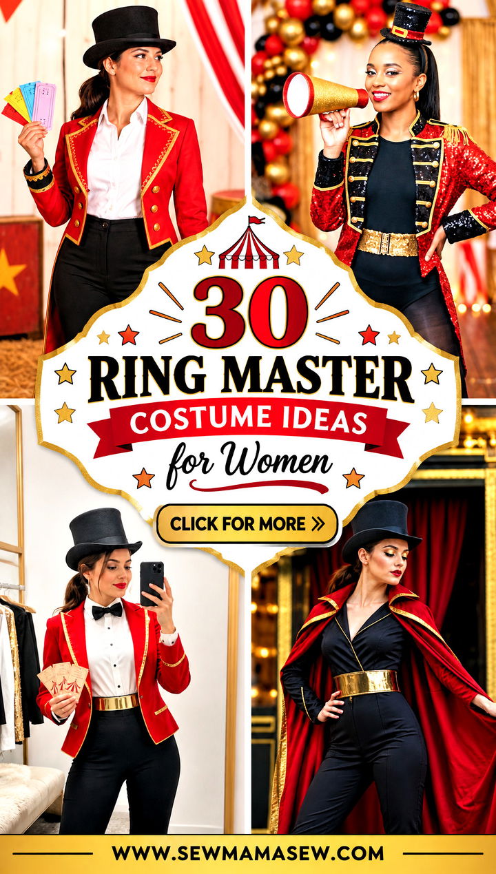 30 Ring Master Costume Ideas for Women - 30 Ring Master Costume Ideas for Women