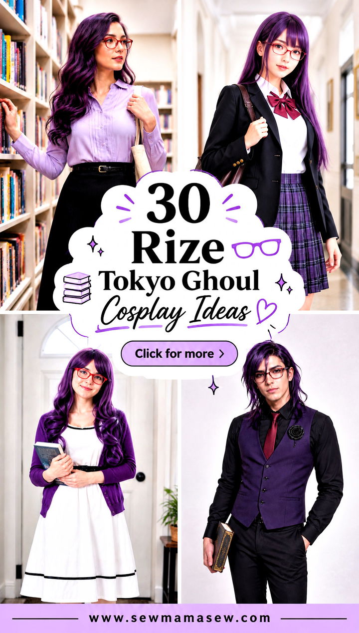 30 Rize Tokyo Ghoul Cosplay Ideas - 30 Rize Tokyo Ghoul Cosplay Ideas
