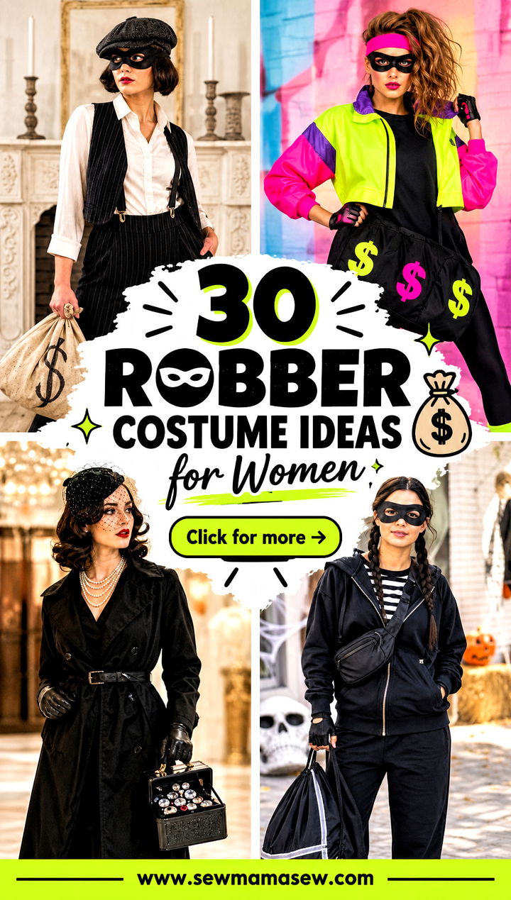 30 Robber Costume Ideas for Women - 30 Robber Costume Ideas for Women