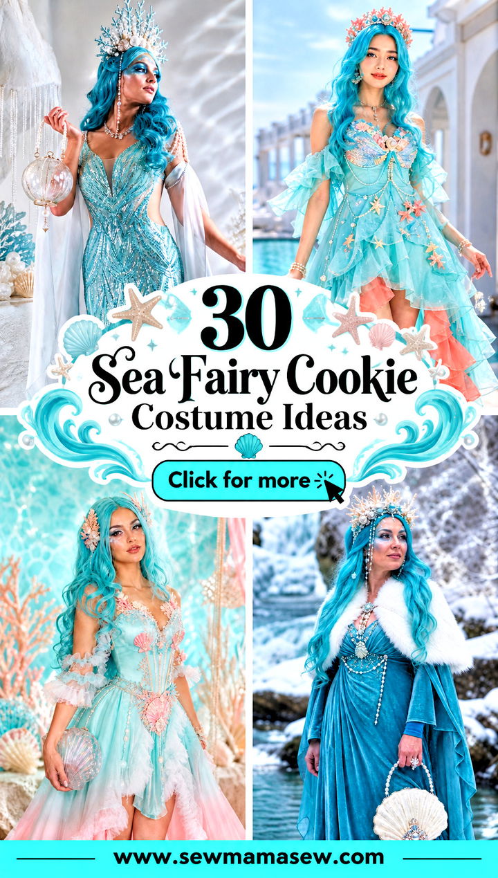 30 Sea Fairy Cookie Costume Ideas - 30 Sea Fairy Cookie Costume Ideas