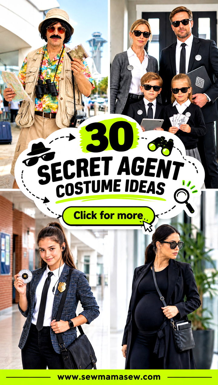 30 Secret Agent Costume Ideas - 30 Secret Agent Costume Ideas
