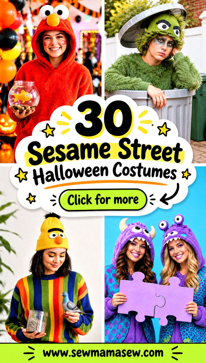 30 Sesame Street Halloween Costumes - 30 Sesame Street Halloween Costumes