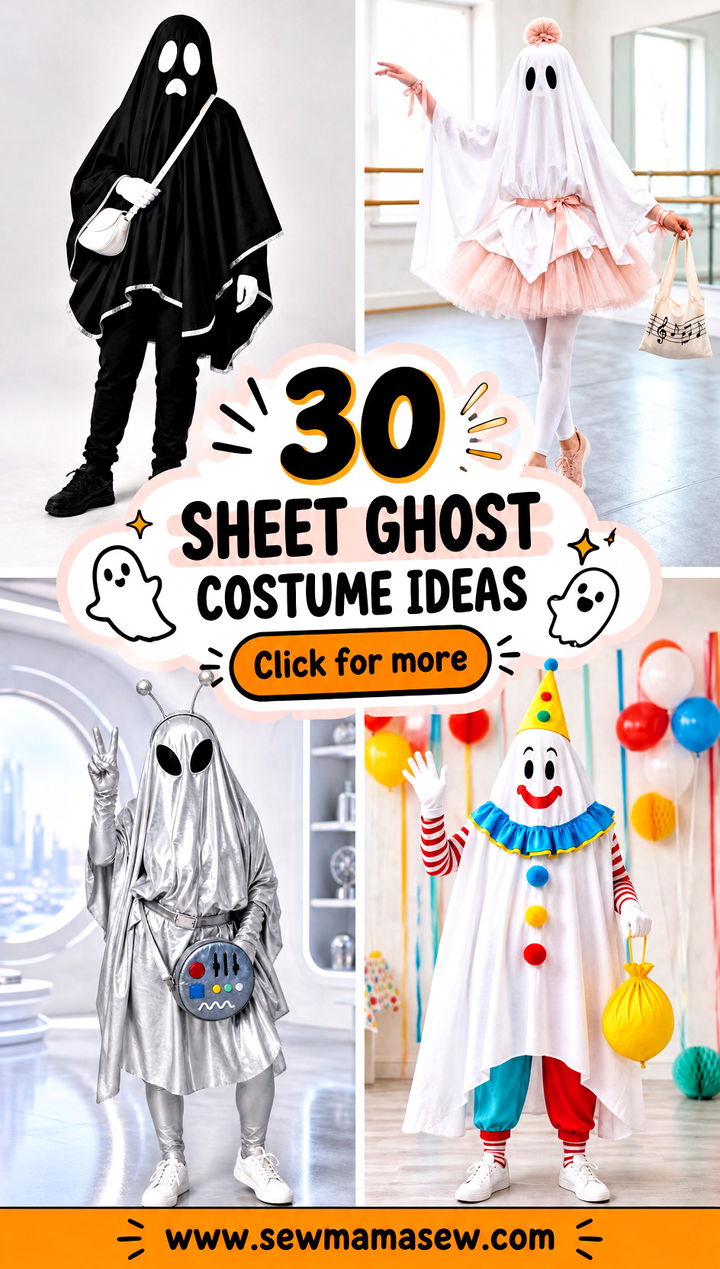 30 Sheet Ghost Costume Ideas - 30 Sheet Ghost Costume Ideas
