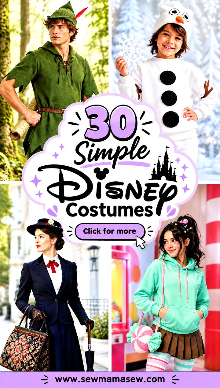 30 Simple Disney Costumes - 30 Simple Disney Costumes