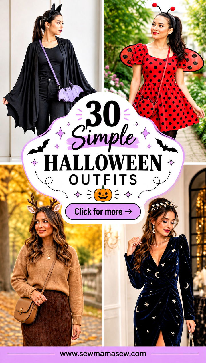 30 Simple Halloween Outfits - 30 Simple Halloween Outfits
