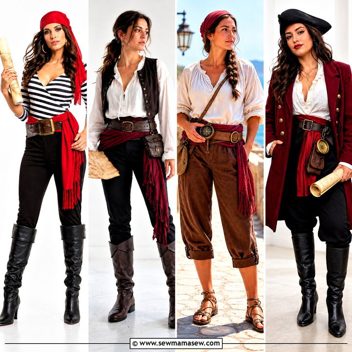 30 Simple Pirate Costume Ideas for Women