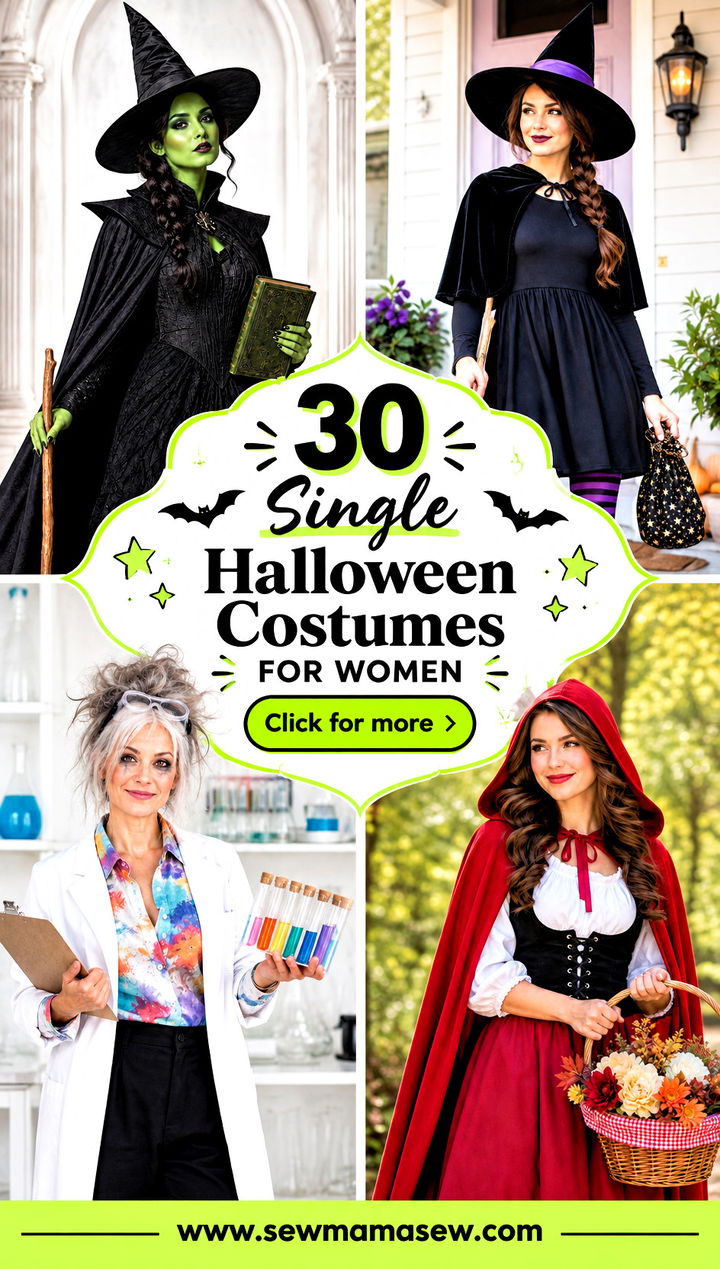 30 Single Halloween Costumes for Women - 30 Single Halloween Costumes for Women