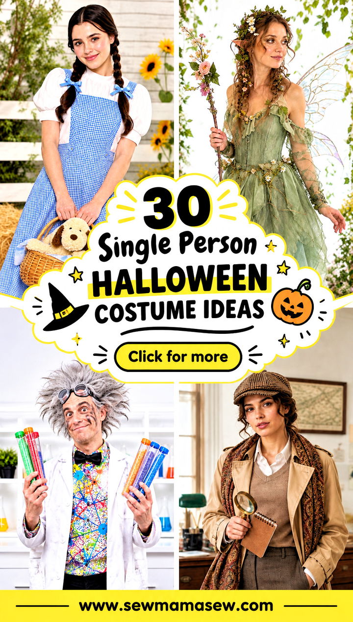 30 Single Person Halloween Costume Ideas - 30 Single Person Halloween Costume Ideas