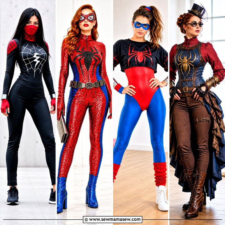 30 Spidergirl Costume Ideas for Bold Halloween Party Looks