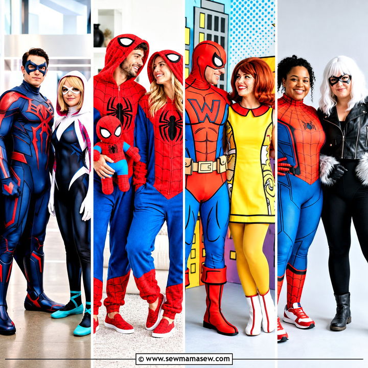 30 Spiderman Couples Costume Ideas for a Playful Date Night