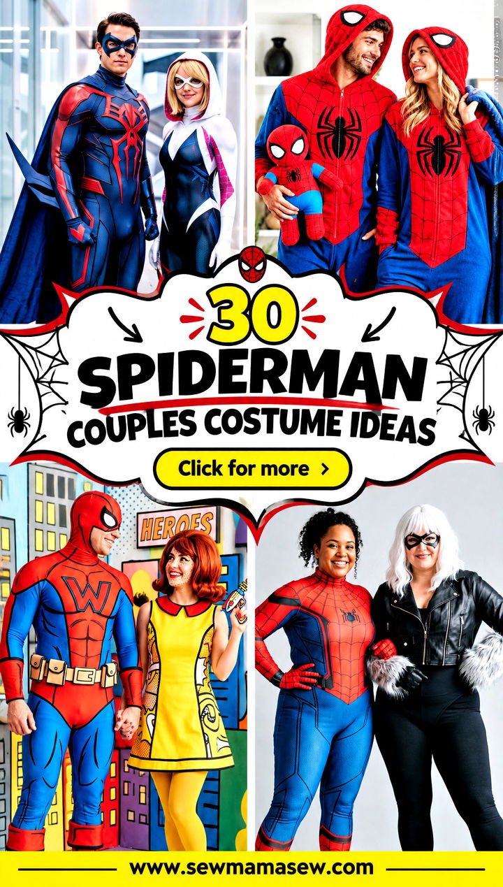 30 Spiderman Couples Costume Ideas - 30 Spiderman Couples Costume Ideas