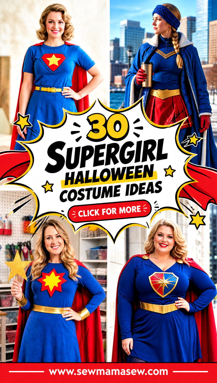 30 Supergirl Halloween Costume Ideas - 30 Supergirl Halloween Costume Ideas