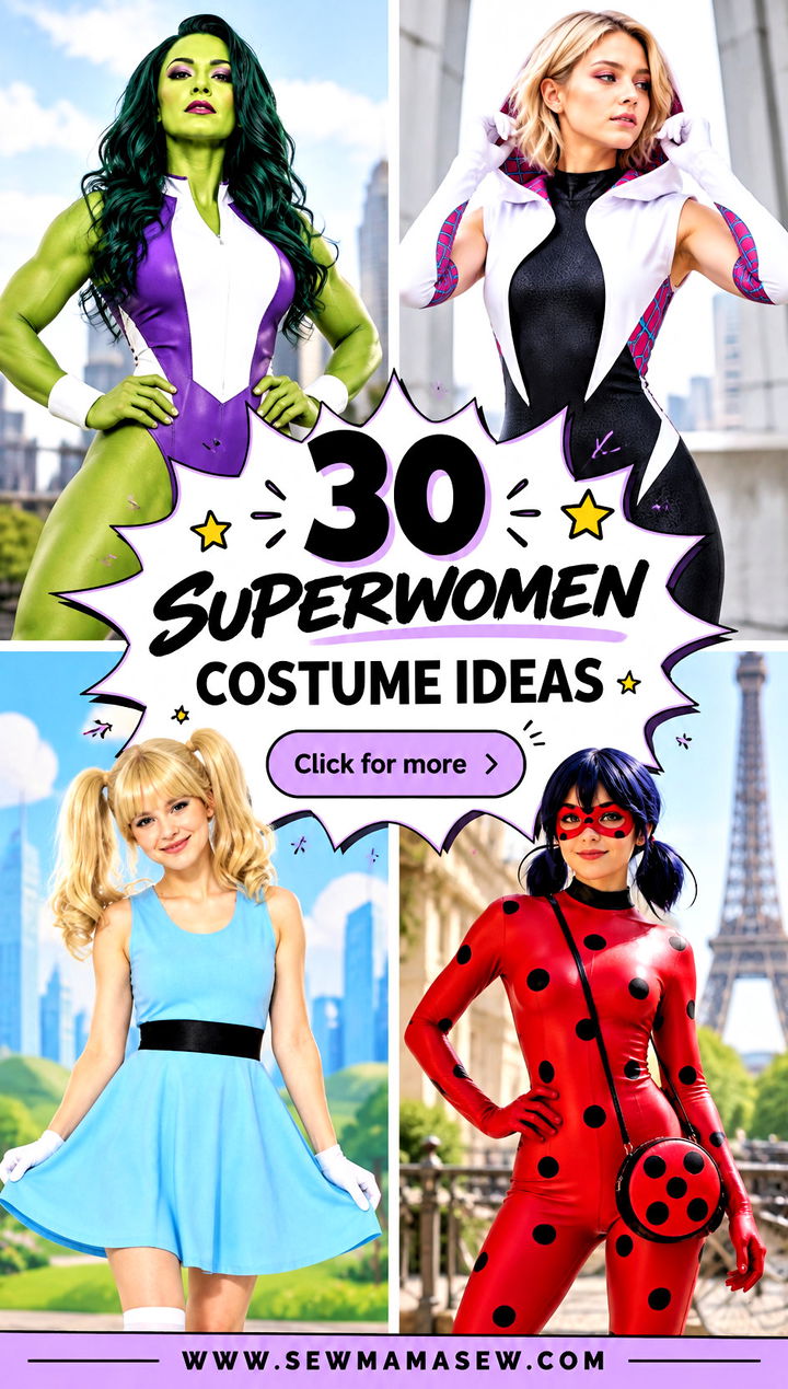 30 Superwomen Costume Ideas - 30 Superwomen Costume Ideas