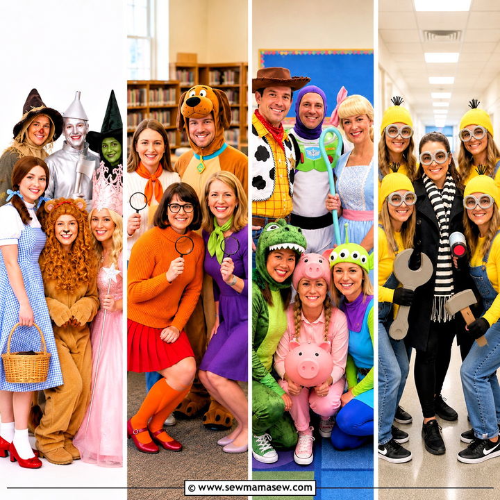 30 Teacher Team Halloween Costumes