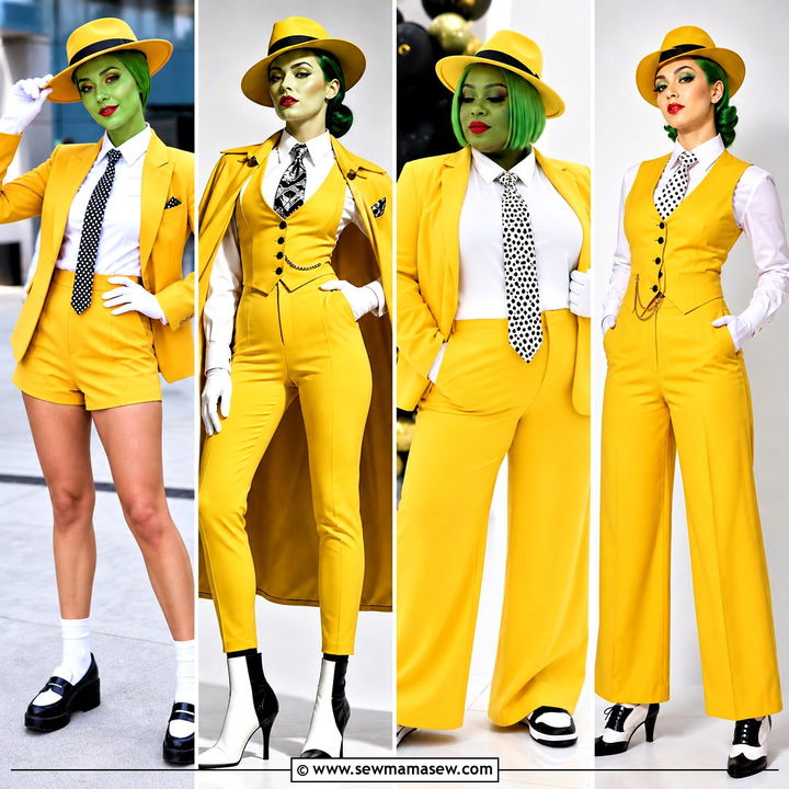 30 The Mask Costume Ideas for Women: Bold Halloween Looks