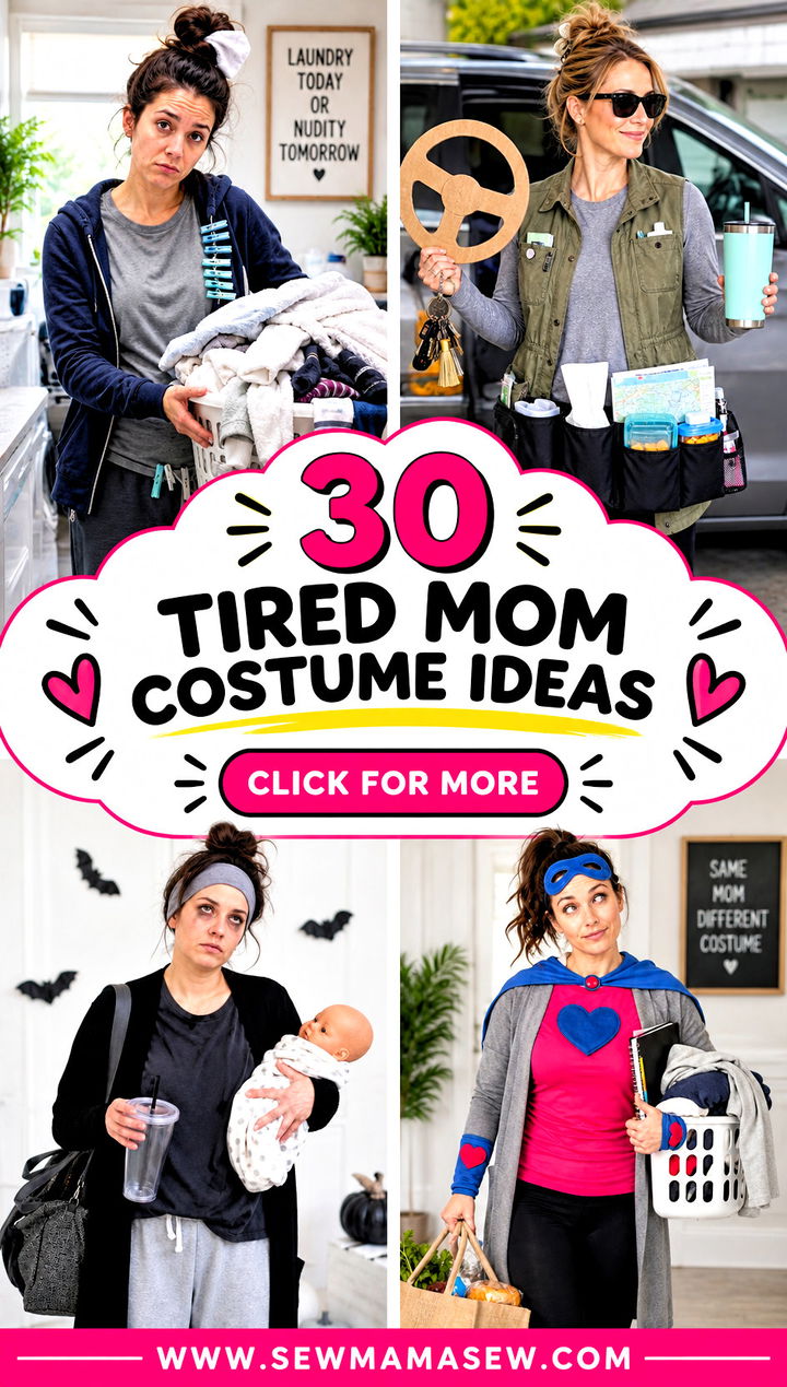 30 Tired Mom Costume Ideas - 30 Tired Mom Costume Ideas