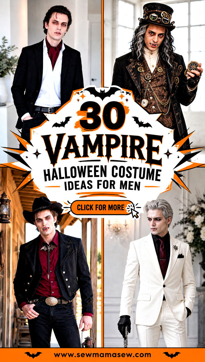 30 Vampire Halloween Costume Ideas for Men - 30 Vampire Halloween Costume Ideas for Men