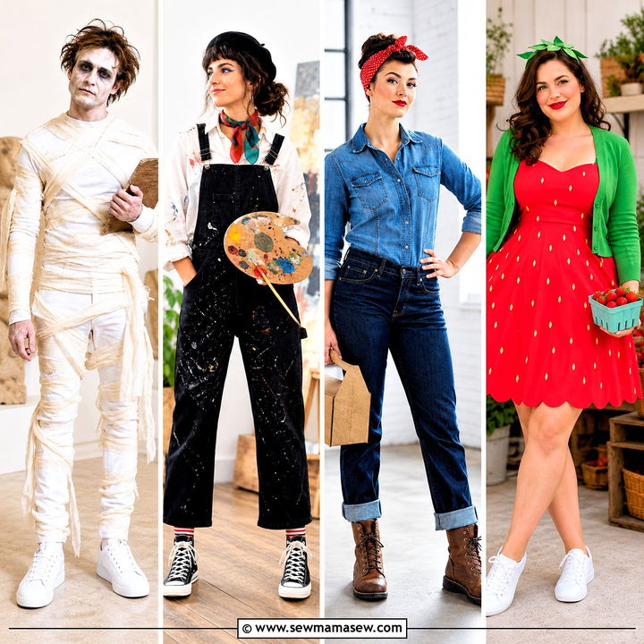 30 Very Simple Halloween Costumes