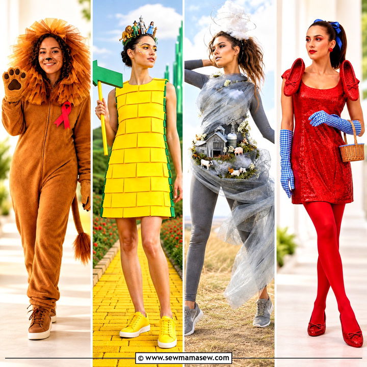 30 Wizard of Oz Halloween Costumes for a Magical Group Look
