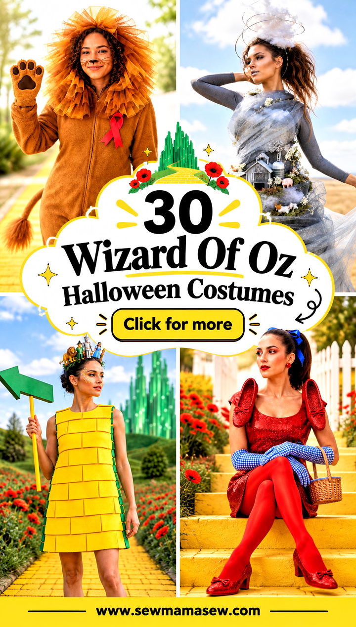 30 Wizard Of Oz Halloween Costumes - 30 Wizard Of Oz Halloween Costumes