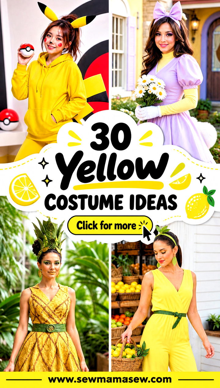 30 Yellow Costume Ideas - 30 Yellow Costume Ideas