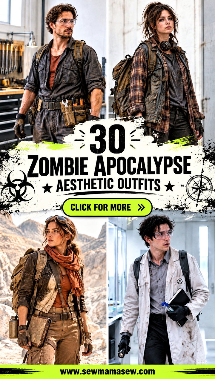 30 Zombie Apocalypse Aesthetic Outfits - 30 Zombie Apocalypse Aesthetic Outfits