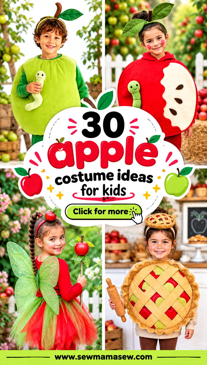 30 apple costume ideas for kids - 30 apple costume ideas for kids