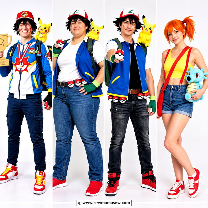 30 Ash Costume Ideas for a Nostalgic Pokémon Halloween Look