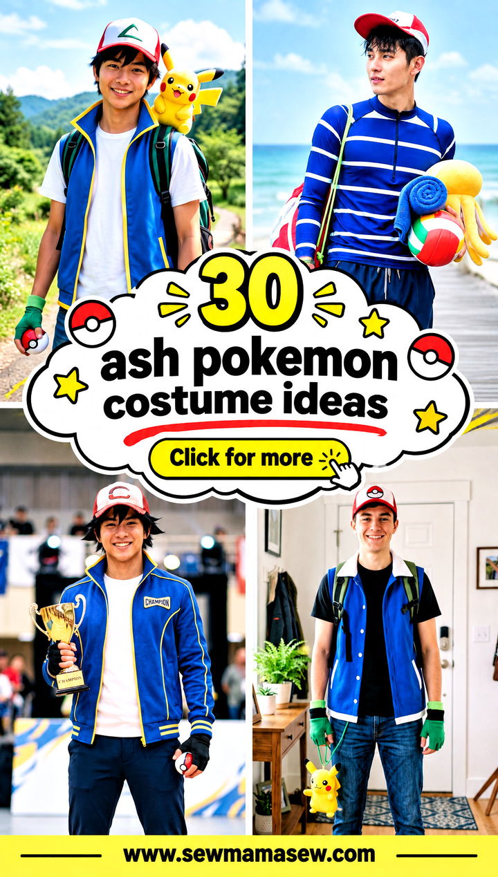 30 ash pokemon costume ideas - 30 ash pokemon costume ideas