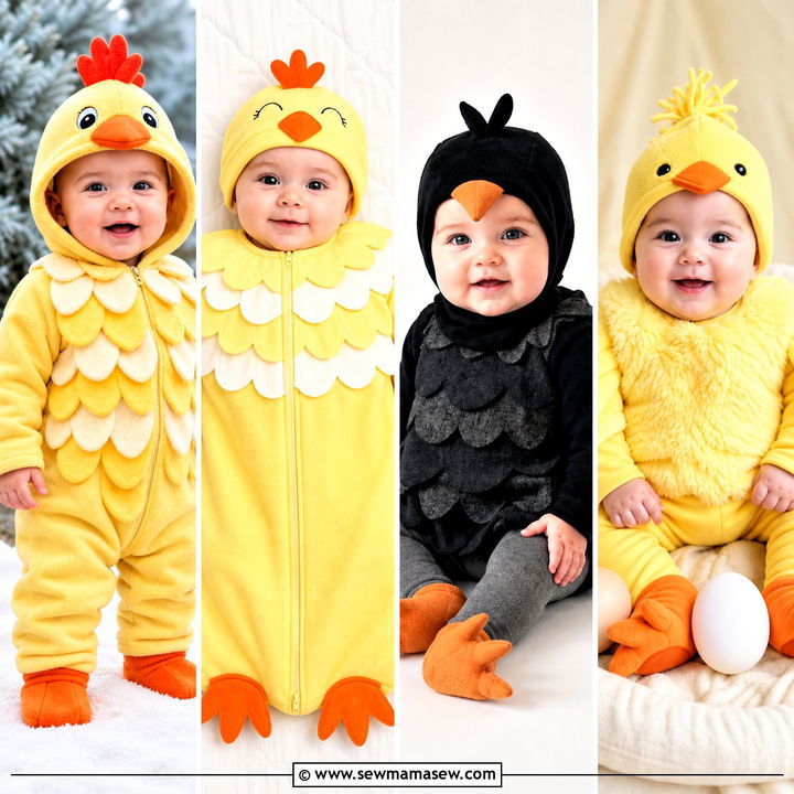 30 Baby Chicken Costume Ideas for Adorable Halloween Photos